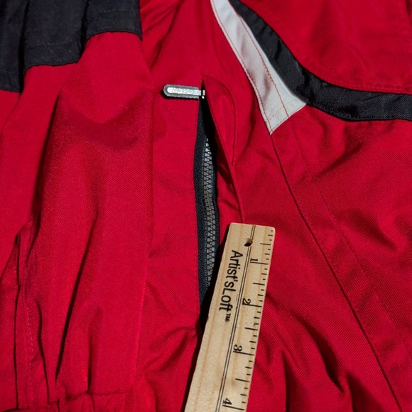 Vintage Spyder Jacket Mens Size L Red Ski Winter Pockets Outdoor Pockets Winter - Picture 14 of 16